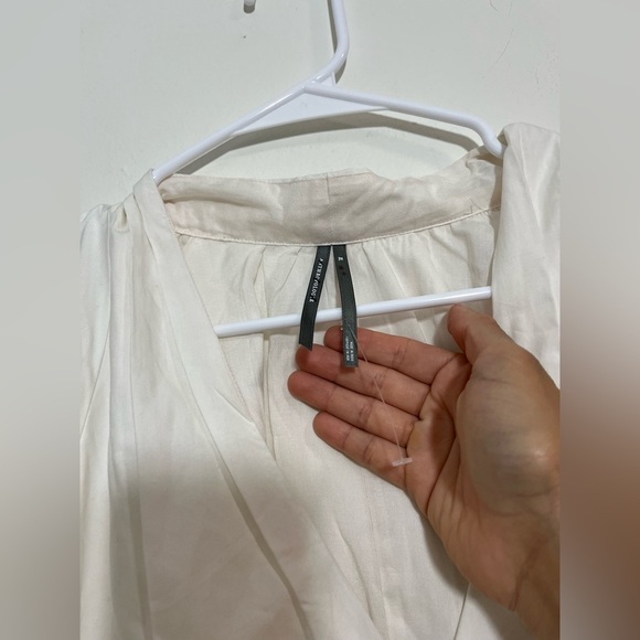 By Anthropologie Belted V-Neck Midi Dress - Picture 6 of 7